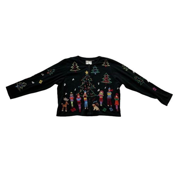 Micheal Simon Christmas cardigan/sweater - Picture 3 of 10
